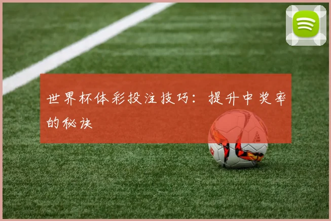 世界杯体彩投注技巧：提升中奖率的秘诀