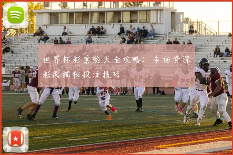 世界杯彩票购买全攻略：专访资深彩民揭秘投注技巧